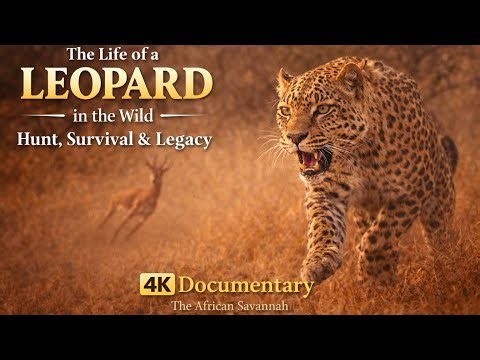 The Life of a Leopard in the Wild | Hunt, Survival & Legacy (4K Documentary) the African Savannah