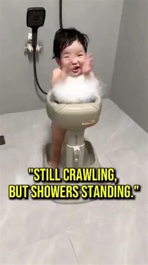 Can’t Walk Yet, But Showers Like a Pro! 🛁 (SmartStep [003]) #shorts