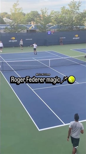 Roger Federer tennis magic 🪄 🎾