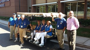 Golf Cart Transports Patients, Visitors at Northside Hospital-Cherokee