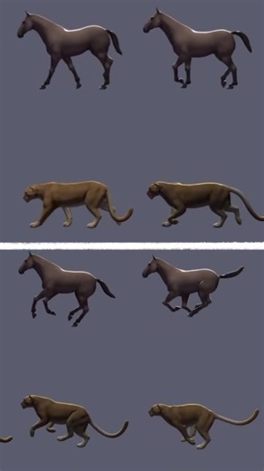 Quadruped Creature Animation Gait Cycle Overview