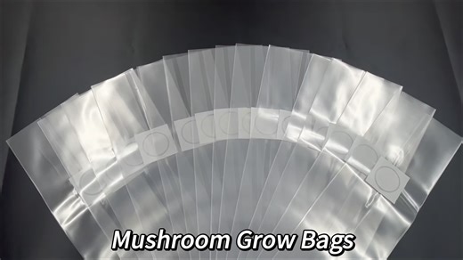 JIJID Eco Friendly Inoculation With Injection Mushroom Bag Mushroom Cultivation Bags Mushroom Grow Bag
