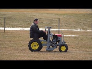 Leave It To The Beaver! It's A Vintage Garden Tractor From 1957!