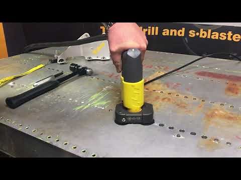 E-Drill Flush Head Hi-Lok Removal