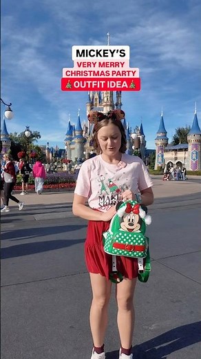 Mickey’s Very Merry Christmas Party Outfit! 🤩🎄(Festive Park Outfit)