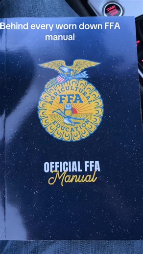 We love our FFA manual in this house #ffa #history #agriculture #fypviralシ #viral