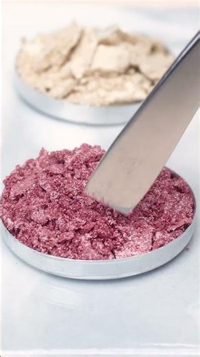 DIY Metallic Pearl Powder Pressing Satisfying Magic ✨ #shorts #satisfying #asmr #restoration