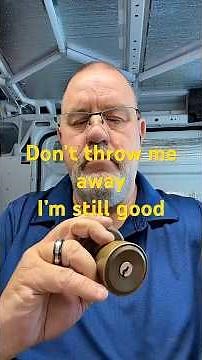 Weiser Door Knob Rekey | People Think You Need to replace After Losing the Key | Locksmith Blueprint
