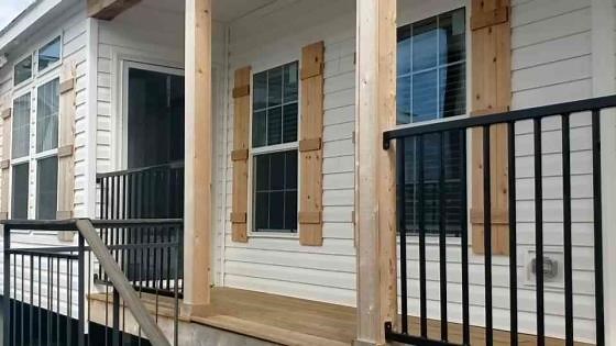 I got lost in this mobile home! Insane triple wide tour! (Garage ready)