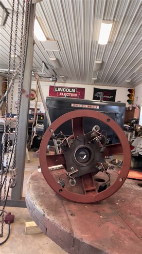Lincoln SA200 Red Face Welder Rack Restoration