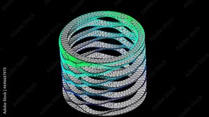 Mechanic simulation engineering - Finite element analysis of displacement and stress of special springs