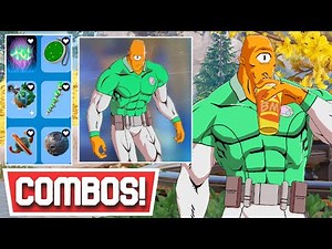 *NEW* BEST ALLEN THE ALIEN SKIN COMBOS [INVINCIBLE X FORTNITE]! | Fortnite