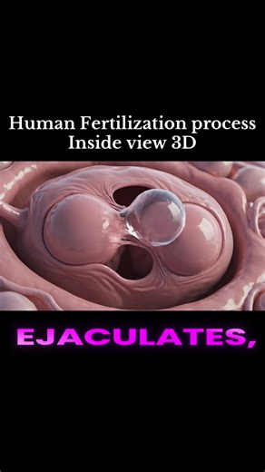 3D Inside View of the Fertilization Process