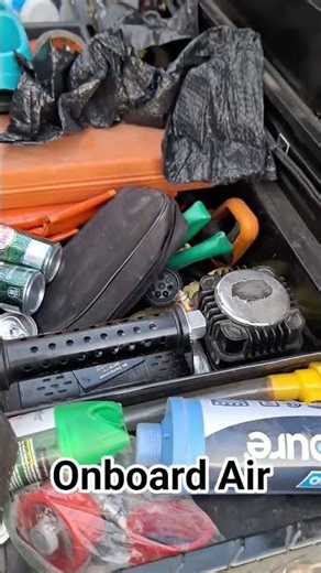 I hardmounted and wired my Smittybilt air compressor in my trucks toolbox.