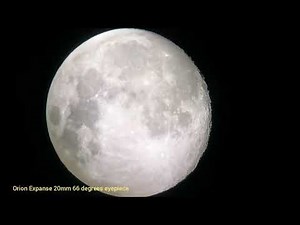 Meade ETX 90 Tabletop Maksutov Telescope: Seven Eyepiece View Testing