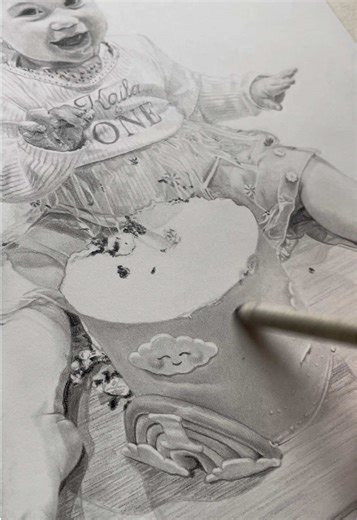 It’s been a minute! I took a bit of time out of drawing as my mind just really wasn’t in it with other things going on, but that’s life! I finally got round to doing this one of my beautiful niece recently and found joy in it again. However I need to take a step away from this style for a bit and try new things. Who knows what’s to come but I’m excited 💃🏼 #artist #artistsoftiktok #drawing #pencildrawing #portraiture