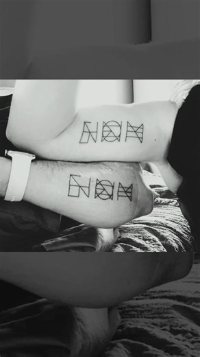 Creative Drawing of Kids' Names with Geometric Shapes