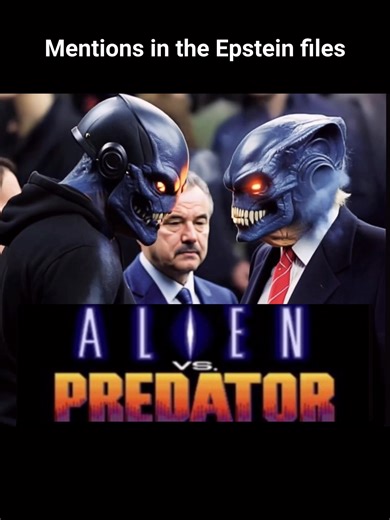 Alien (Musk) vs. Predator (Trump): Mentions in the Epstein Files #politics