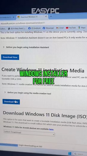 2.1K views · 12 shares | Windows 11 installer is Free! #EasyPCSanFernando #TechItEasy #budgetgaming | EASY PC San Fernando | Facebook