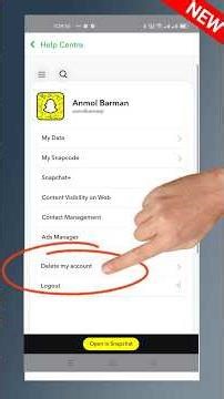 Snapchat Account Kaise Delete Kare 🔥 || How to Delete Snapchat Account Permanently | #shortsvideo