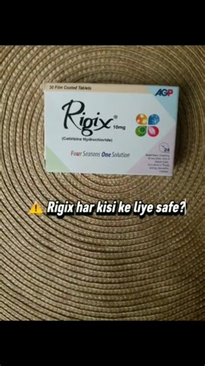 Rigix Tablet Safe Nahi? | Allergy Tablet Warning #shorts #youtubeshorts