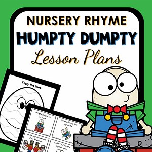 Humpty Dumpty Lesson Plans - Preschool Teacher 101