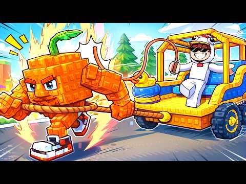 WHIPPING BRAINROTS in a CART on ROBLOX!