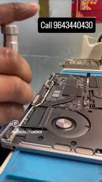 Macbook Display Replacement 🛠️☺️🔥 #apple #macbook #icure #repair