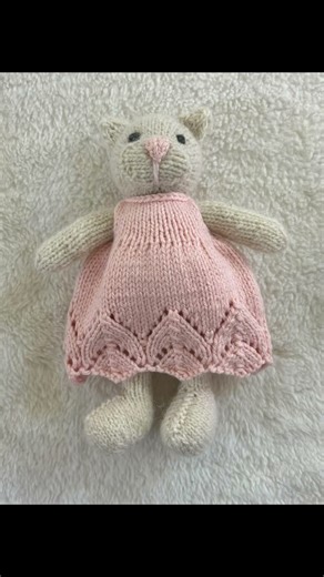 Sweet Kitty 😻 #cuteanimals #amigurumi #cute #knitting #cat #kittens #how #fun #make