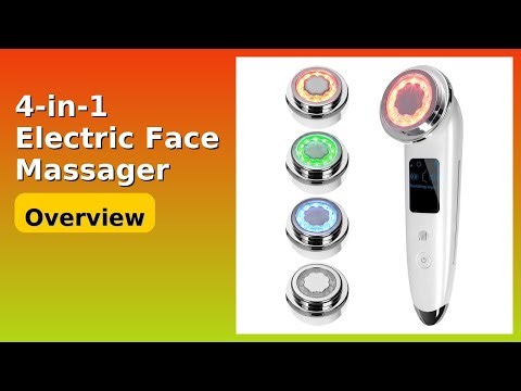 REVIEW (2026): 4-in-1 Electric Face Massager. Features.