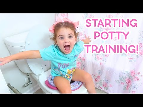 WE STARTED POTTY TRAINING MY 2 YEAR OLD!
