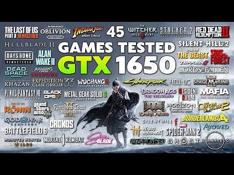 GTX 1650 in 2026 | 45 Games Tested!