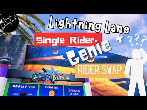 Understanding Disneyland's RIDE system (Genie+ Lightning lane Single rider)