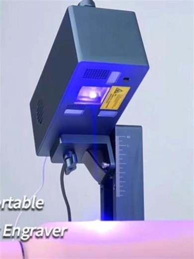 APP-Controlled Engrave! Handheld & Desktop 2-in-1, DIY Magic Anywhere! No Computer Needed. Magnetic Cover Engrave for Crafts/Branding #laserengraving #handheld#laserengrave