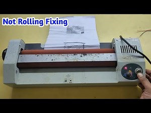 How to Repair Lamination machine Rolling Problem full guide