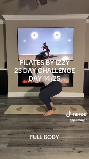Full Body Pilates Workout for 25 Day Challenge