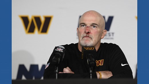 How Dan Quinn's bloody collision with his QB fired up the Commanders