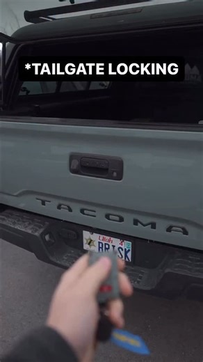 63 reactions · 3 comments | Did you know you can convert the 3rd gen Tacoma Tailgate to locking with the vehicle instead of just manually with the key? | Tacoma Lifestyle | Facebook