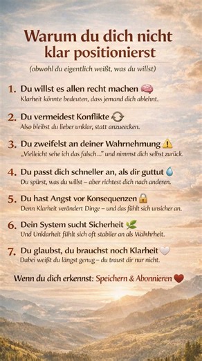 Warum du dich nicht klar positionierst (obwohl du eigentlich weißt, was du willst)