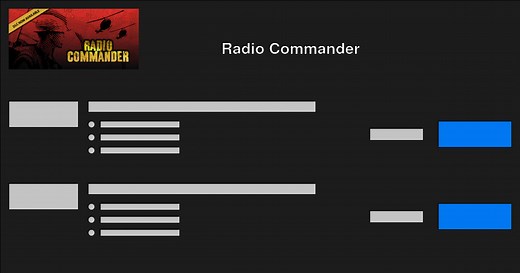 以便宜的价格购买 Radio Commander - 价格比较