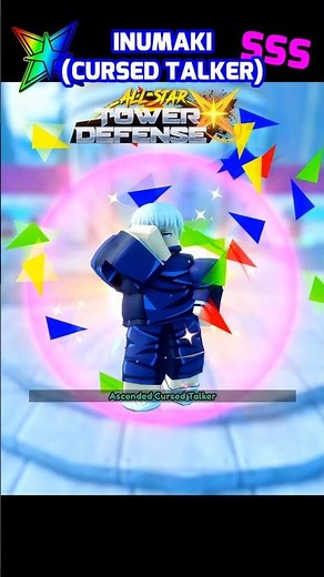 Maxed SSS All Star Inumaki (Cursed Talker) 100% Skill Tree Showcase #astdx #roblox #fyp