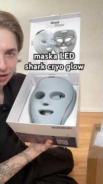 unboxing maski LED shark cryo glow