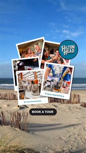 3.3K views | Get in the island spirit at Hilton Head Distillery! ️ Join us for a behind-the-scenes look at craft distilling & sample our finest spirits. Book your tour today. | Hilton Head Distillery | Facebook