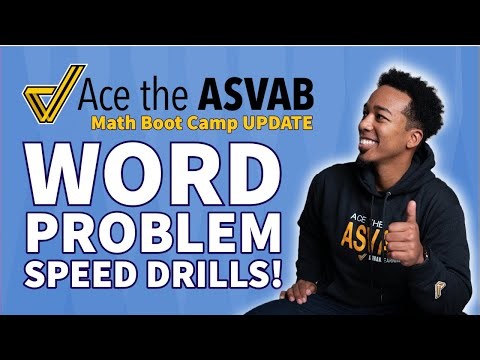 All-Access ASVAB Program - Update - Word Problem Speed Drills!