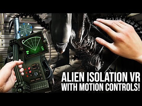 Alien Isolation VR with MOTION CONTROLS is INCREDIBLE! // The Best VR Mod gets BETTER!
