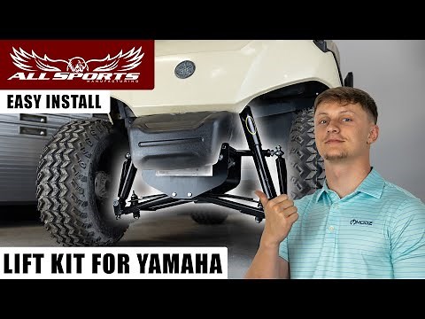 All Sports 4" and 6" Lift Kit Install for Yamaha Drive 2 Golf Cart – Step-by-Step