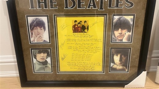 Hot Beatles Collectibles Auctions for April 14, 2026