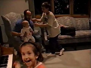1997 Christmas Eve and Christmas Morning Opening Presents