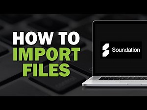 How To Import Files on Soundation (Easiest Way)