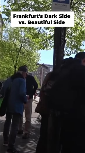 Touring Frankfurt's red light district with a local! Things got real pretty quick. 😳 #Frankfurt #Germany #Travel #RedLightDistrict